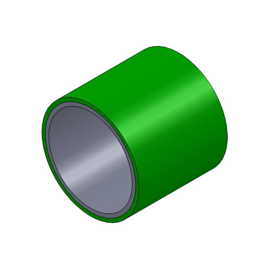 pipe-plastic-coated-1mm-thick-steel-28mm-dia-4m-green-c-tek-lean