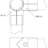 Alum 270 Degree Joint Connector - Image 4