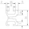 28mm Alum Pipe Parallel 4M - Image 2