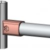 Alum 90 Degree 28MM to 43MM Pipe Connector - Image 3