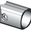 Alum 90 Degree 28MM to 43MM Pipe Connector