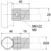 Alum Connector Inner 90? - Image 2