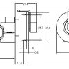 Cable Pully for Mounting Block Vertical - Image 3
